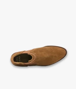 Discount LOW-BOOTS KARLINA COGNAC Femme Boots & Bottines