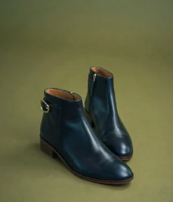 Sale LOW-BOOTS SIDONIE MARINE Femme Boots & Bottines
