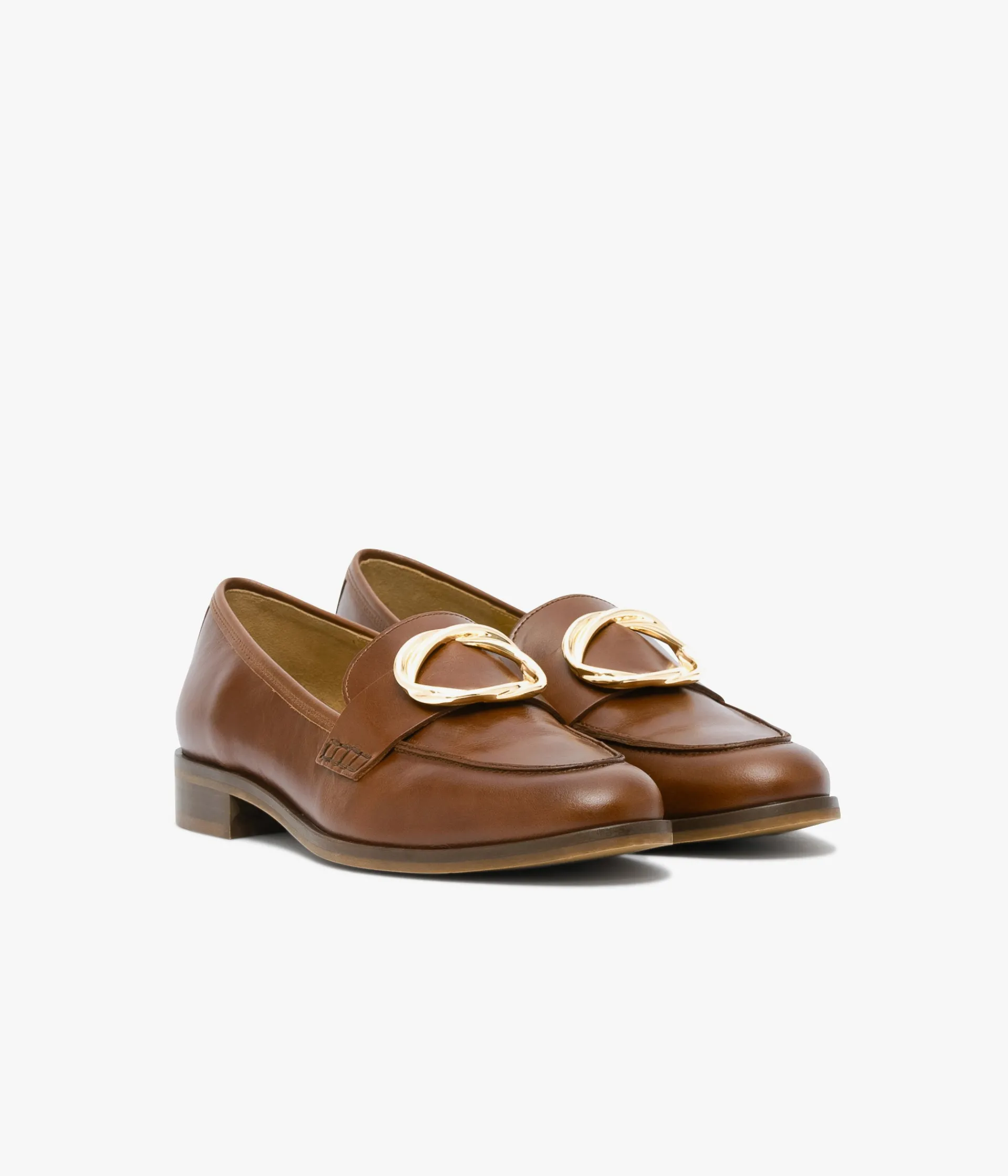 Outlet MOCASSIN AGLAE COGNAC Femme Mocassins
