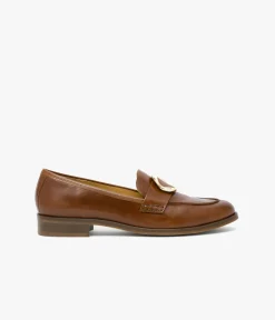 Outlet MOCASSIN AGLAE COGNAC Femme Mocassins