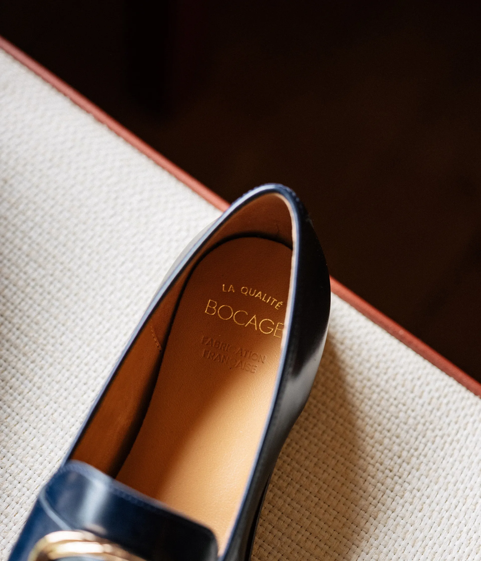 Outlet MOCASSIN AGLAE MARINE Femme Mocassins