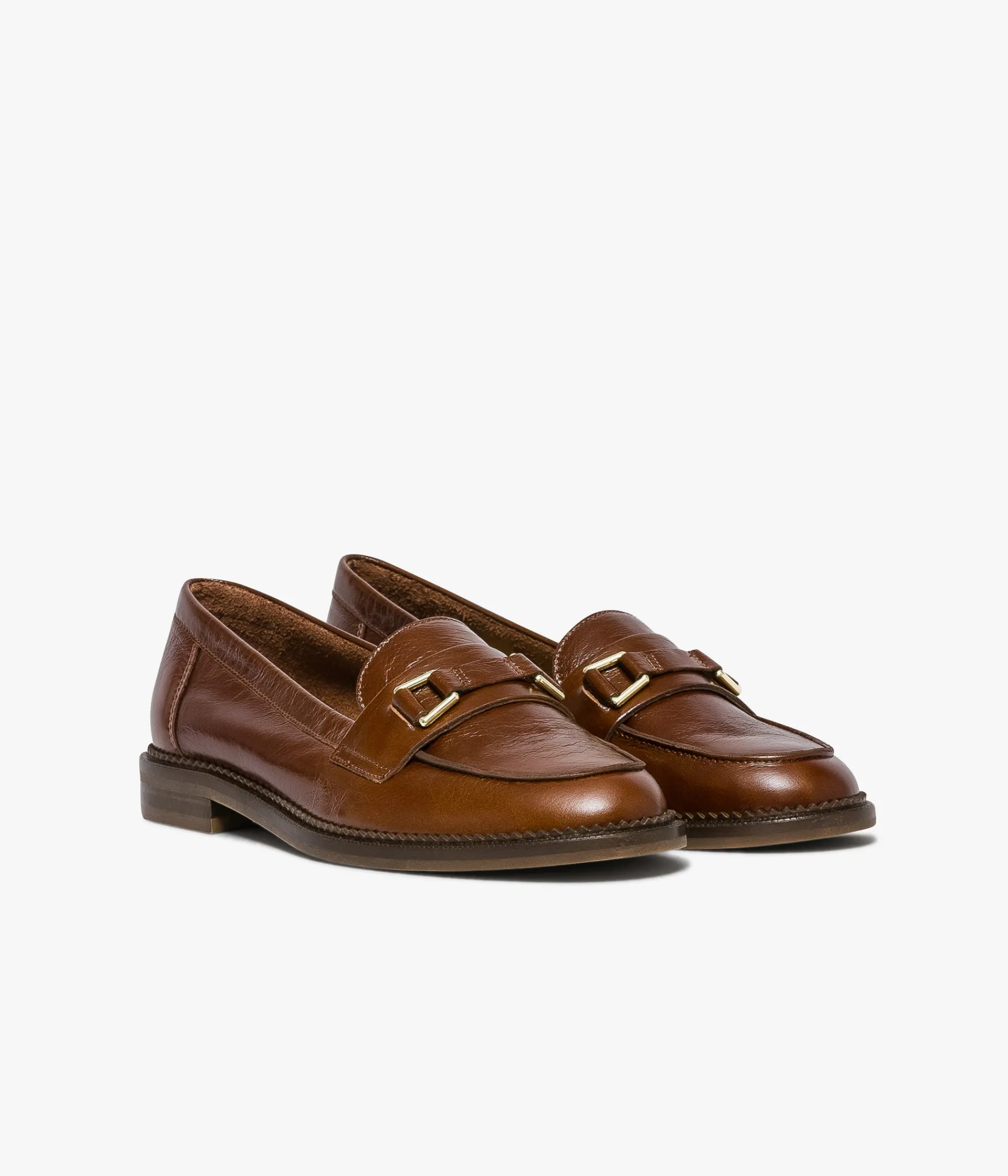 Clearance MOCASSIN ALANNA COGNAC Femme Mocassins