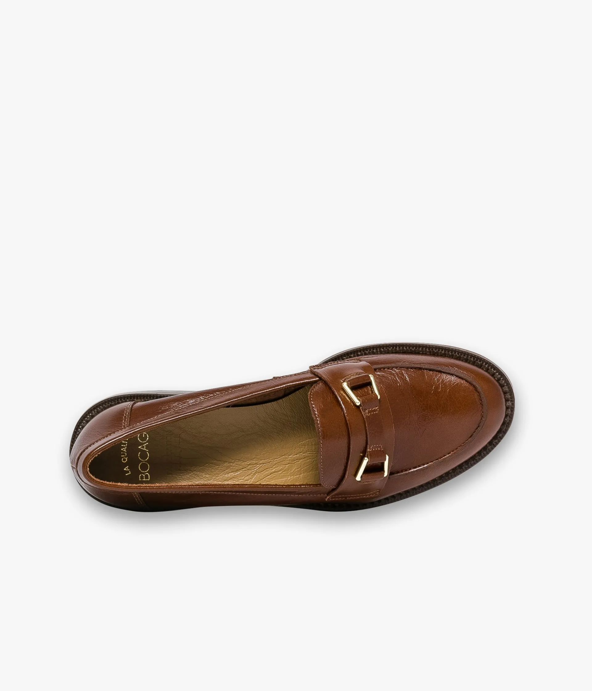 Clearance MOCASSIN ALANNA COGNAC Femme Mocassins