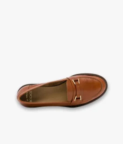 Hot MOCASSIN ALANNA COGNAC Femme Mocassins