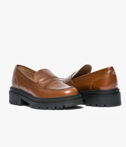 Online MOCASSIN ALINARO COGNAC Femme Mocassins