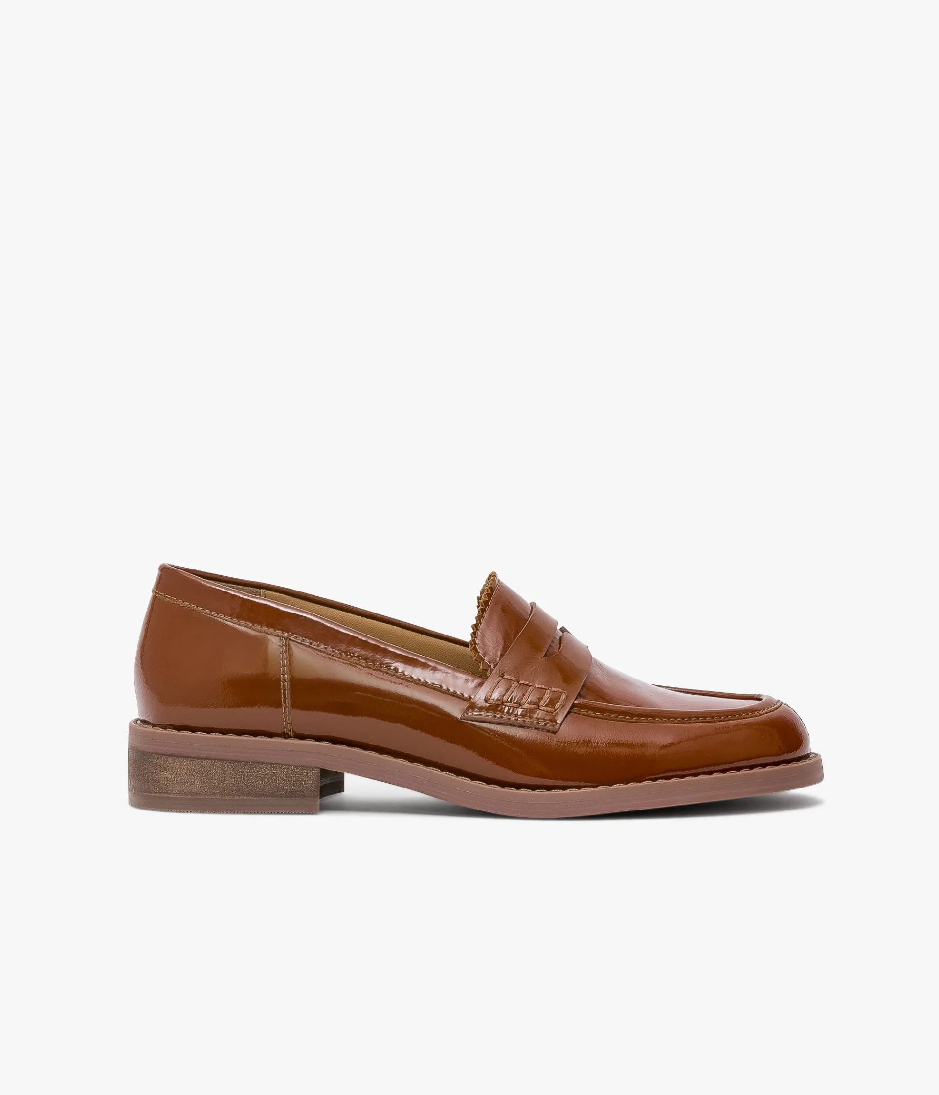 Hot MOCASSIN ALYCIA COGNAC Femme Mocassins