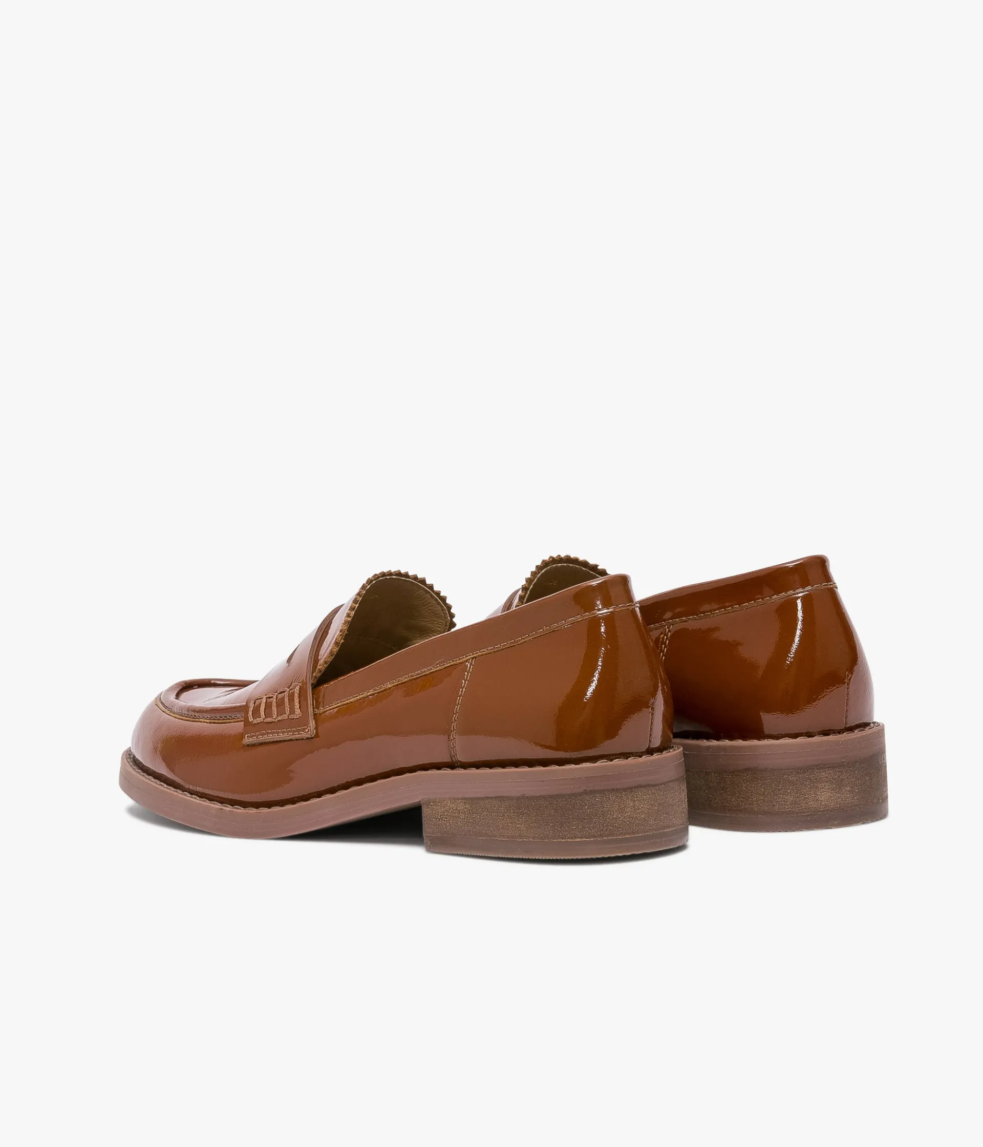 Hot MOCASSIN ALYCIA COGNAC Femme Mocassins