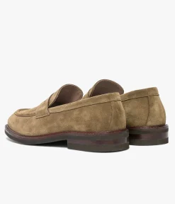 Discount MOCASSIN AMBROISE TABAC Homme Mocassins|Chaussures De Ville