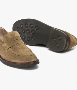 Discount MOCASSIN AMBROISE TABAC Homme Mocassins|Chaussures De Ville