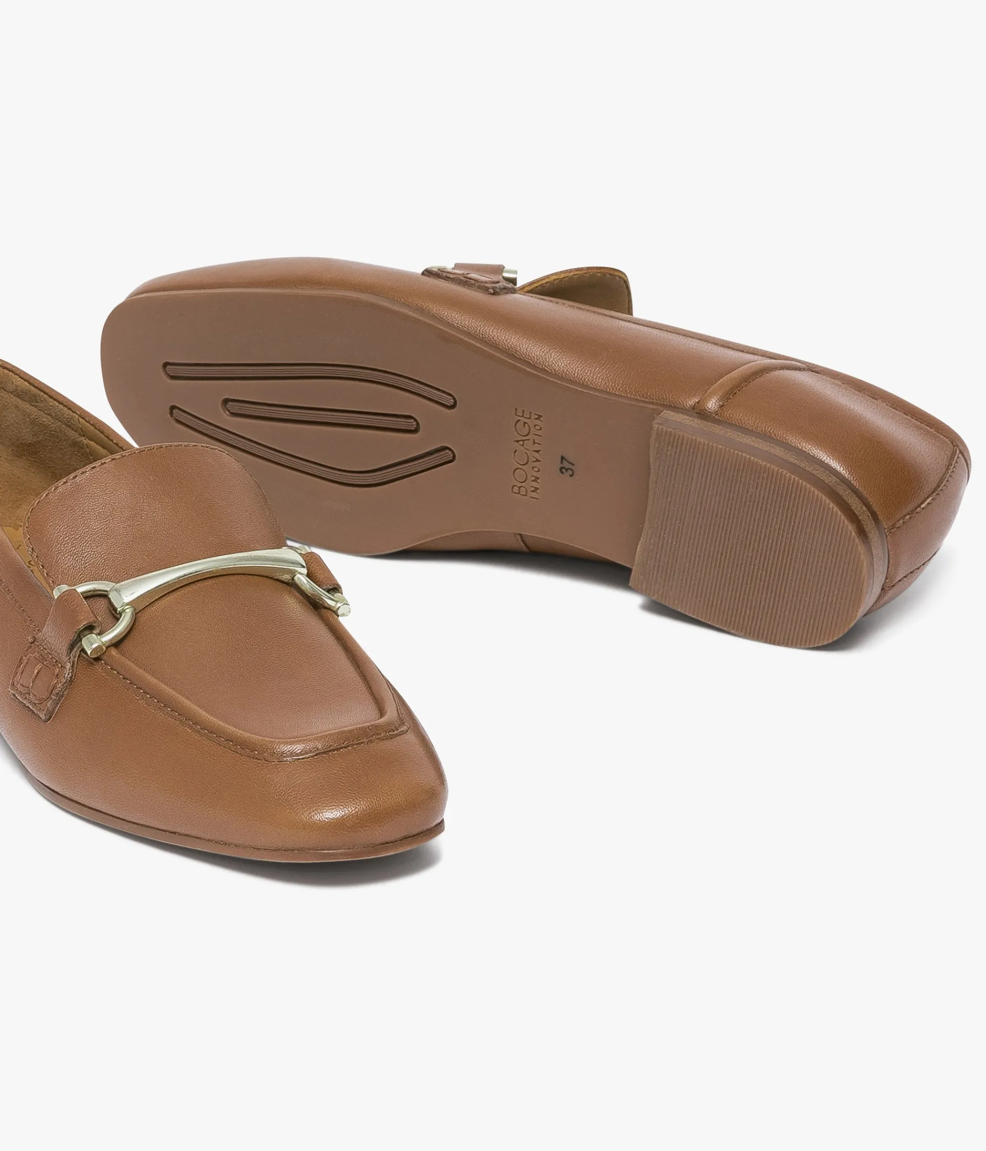 New MOCASSIN ANAMONE CAMEL Femme Mocassins
