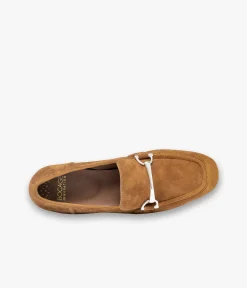 Outlet MOCASSIN ANAMONE COGNAC Femme Mocassins