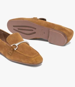 Outlet MOCASSIN ANAMONE COGNAC Femme Mocassins