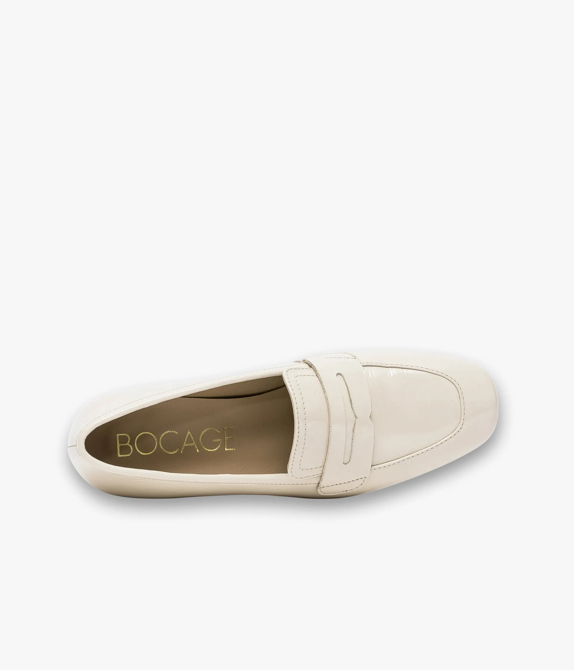 New MOCASSIN ANGIE BEIGE Femme Mocassins