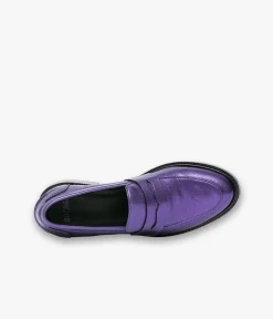 MOCASSIN ARIANA VIOLET Femme Mocassins