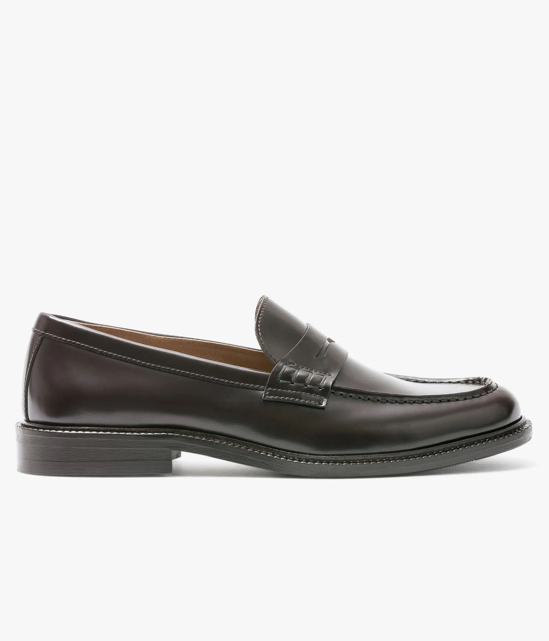 New MOCASSIN LOUIS BORDEAUX Homme Mocassins|Chaussures De Ville