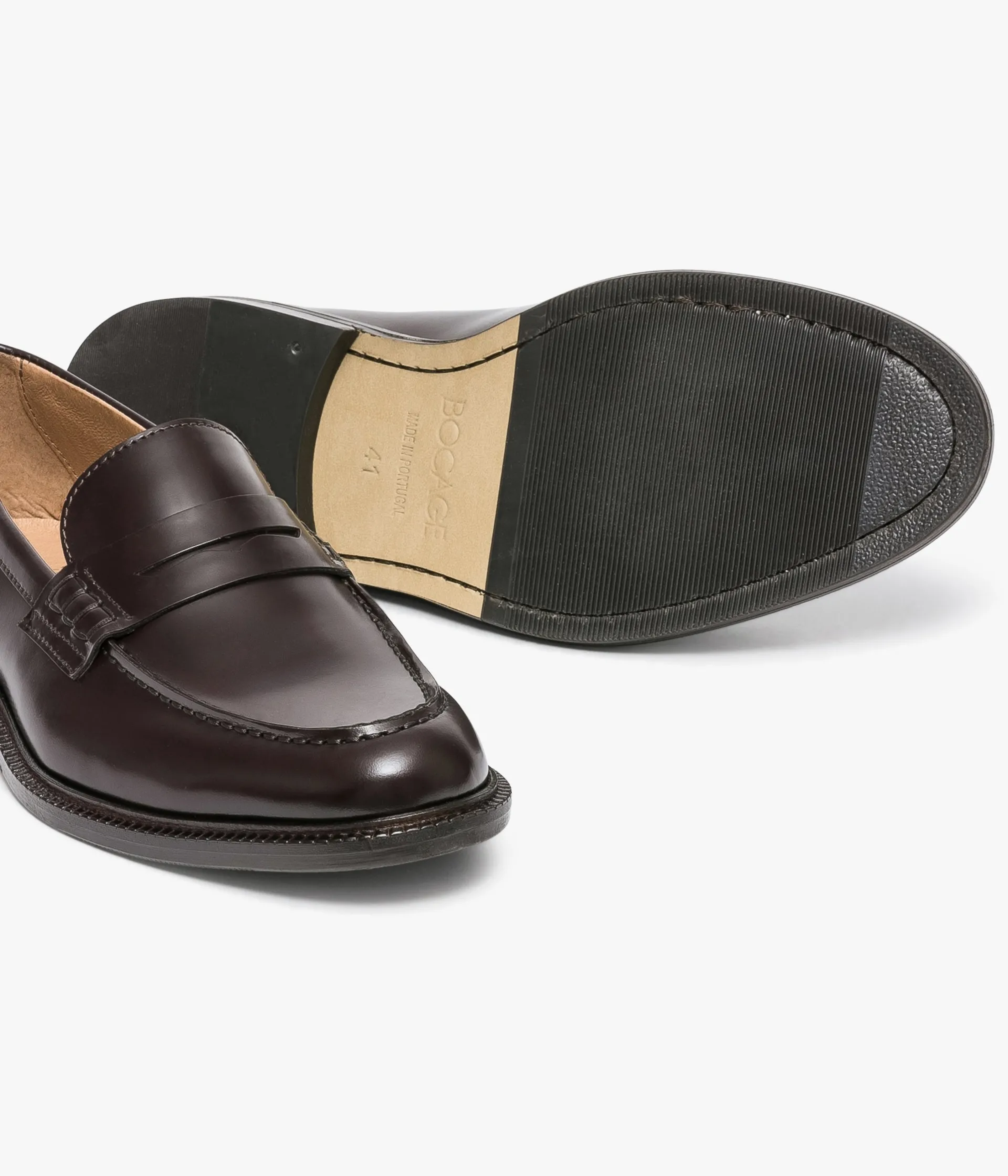New MOCASSIN LOUIS BORDEAUX Homme Mocassins|Chaussures De Ville