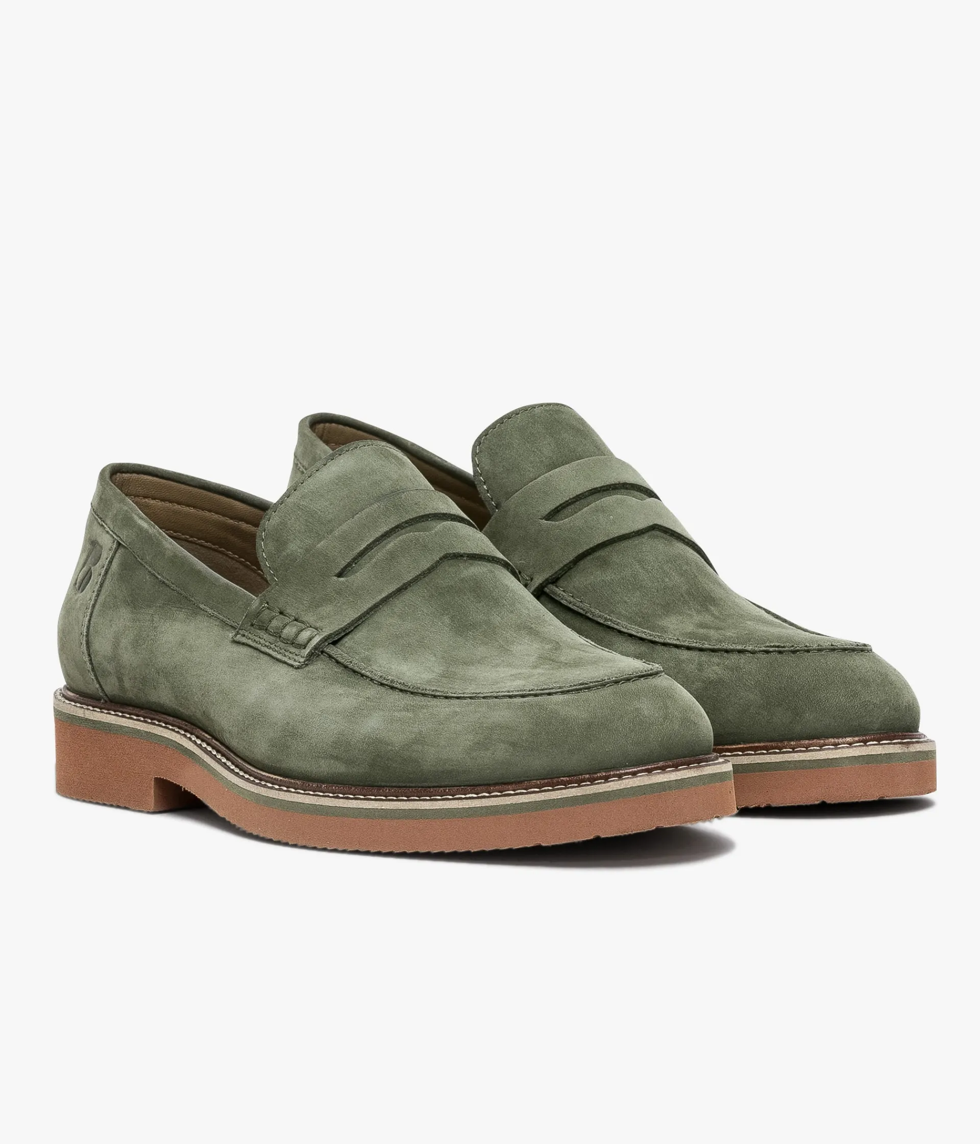 Sale MOCASSIN OLIVIER KAKI Homme Mocassins