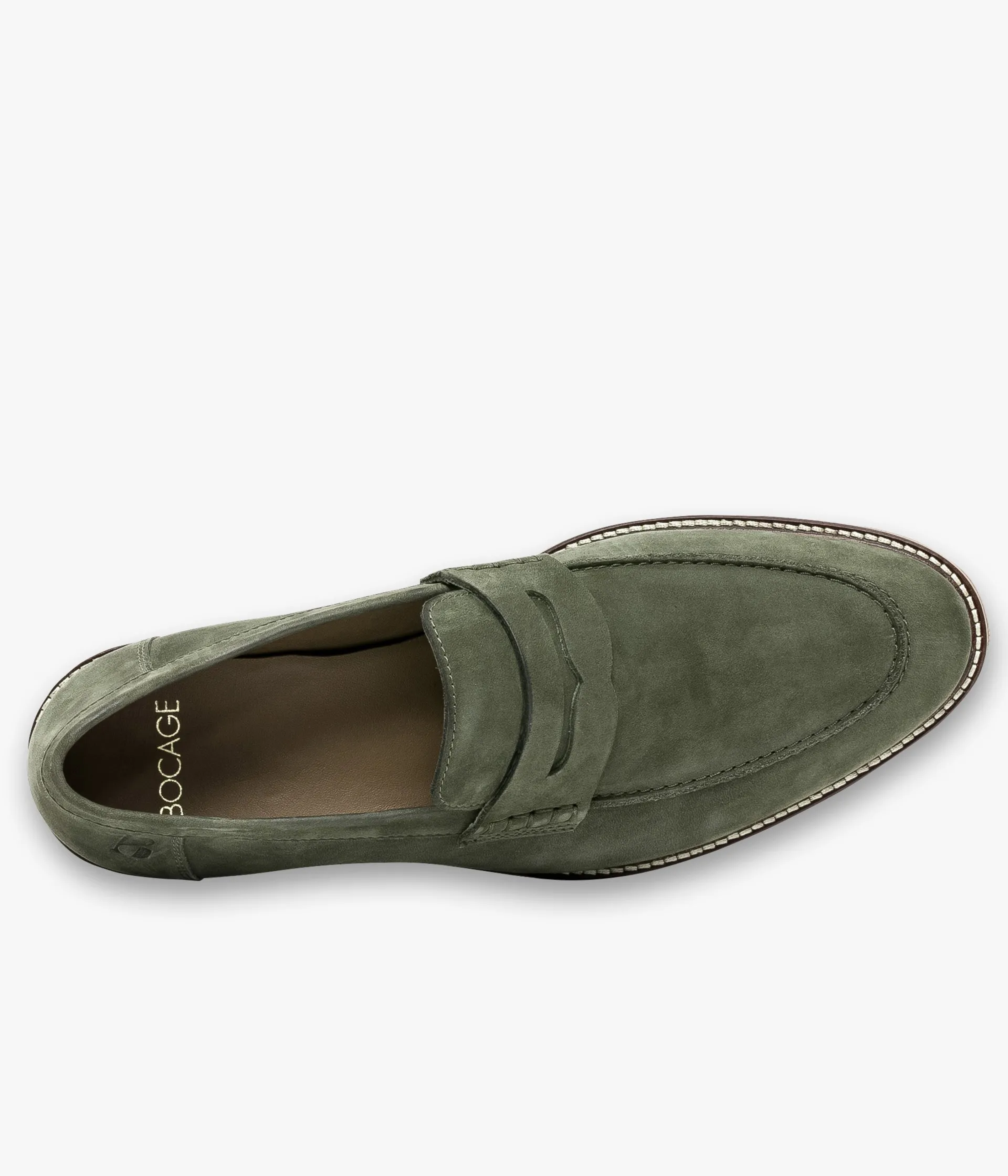 Sale MOCASSIN OLIVIER KAKI Homme Mocassins
