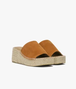 Clearance MULE VIVIANE COGNAC Femme Sandales