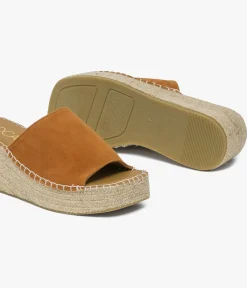 Clearance MULE VIVIANE COGNAC Femme Sandales