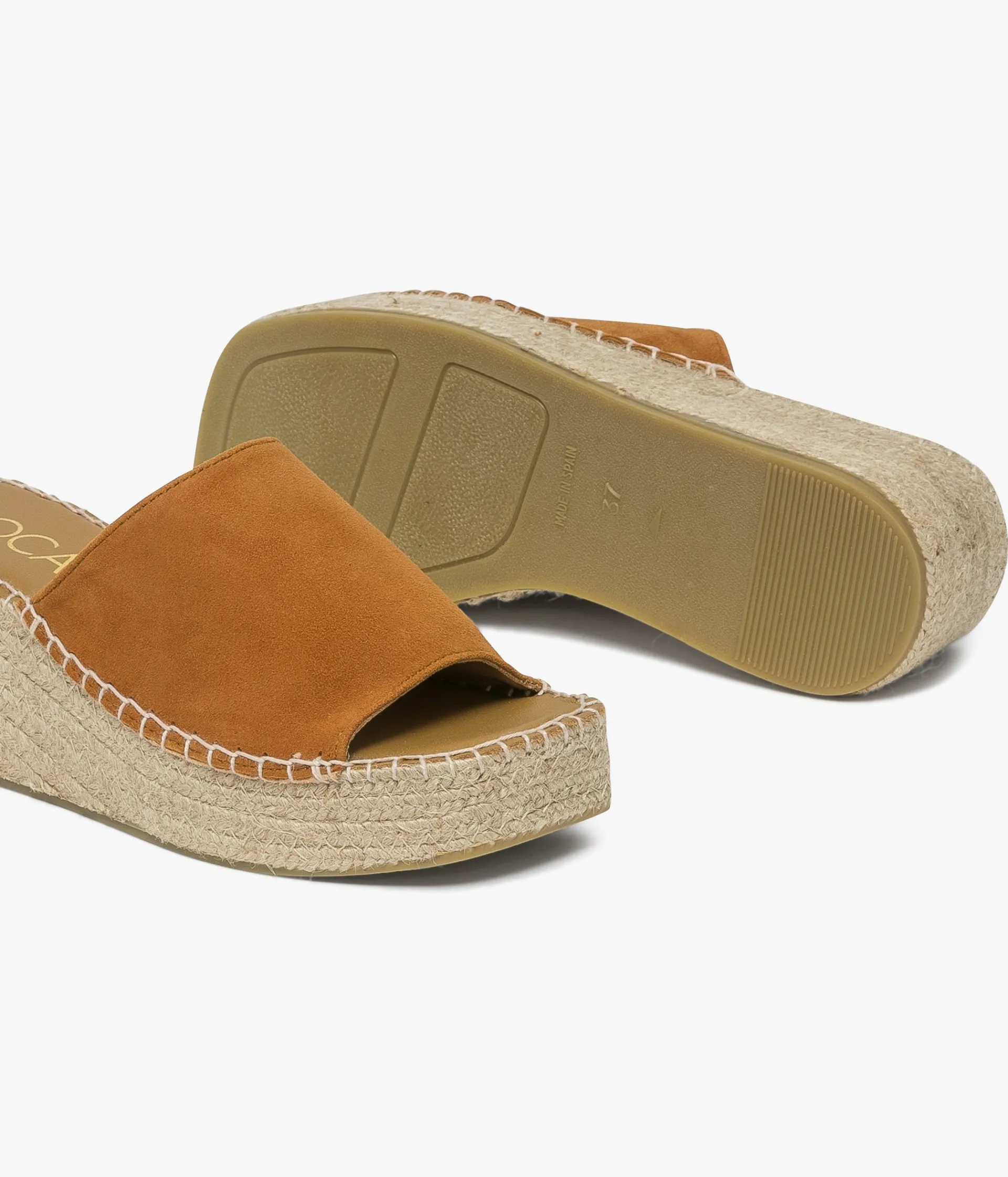 Clearance MULE VIVIANE COGNAC Femme Sandales