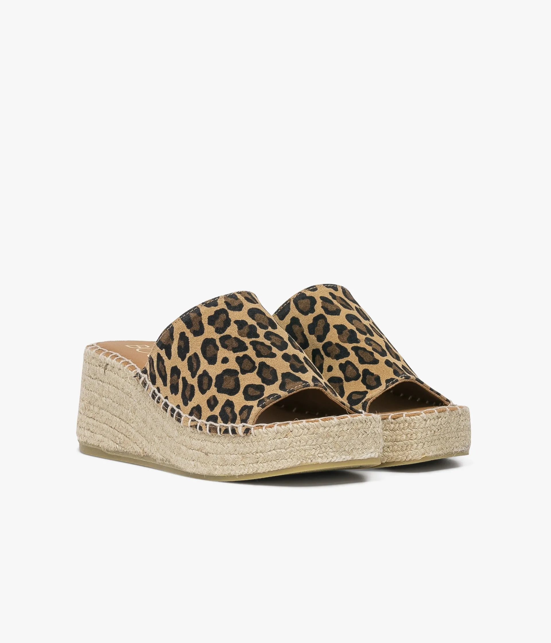 Hot MULE VIVIANE LEOPARD Femme Sandales