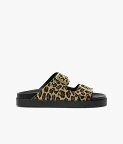 Best MULE WALKIM LEOPARD Femme Sandales