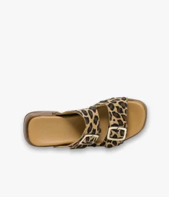 Outlet MULE WONDERFULL LEOPARD Femme Sandales