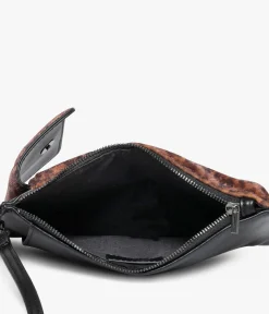 Discount POCHETTE ANNE LEOPARD Femme Pochettes|Sacs À Bandoulière