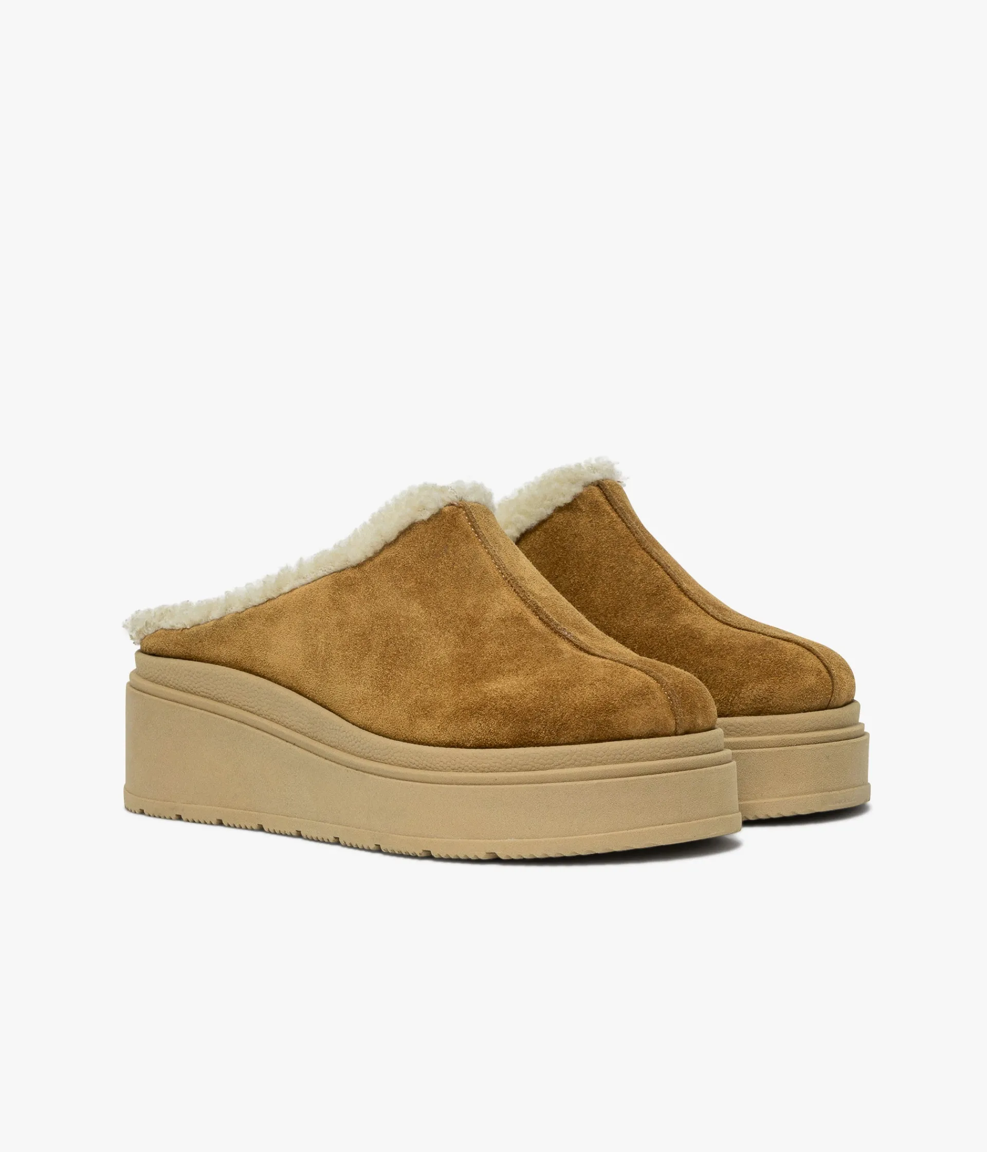 Hot SABOTS ANINA COGNAC Femme Mocassins