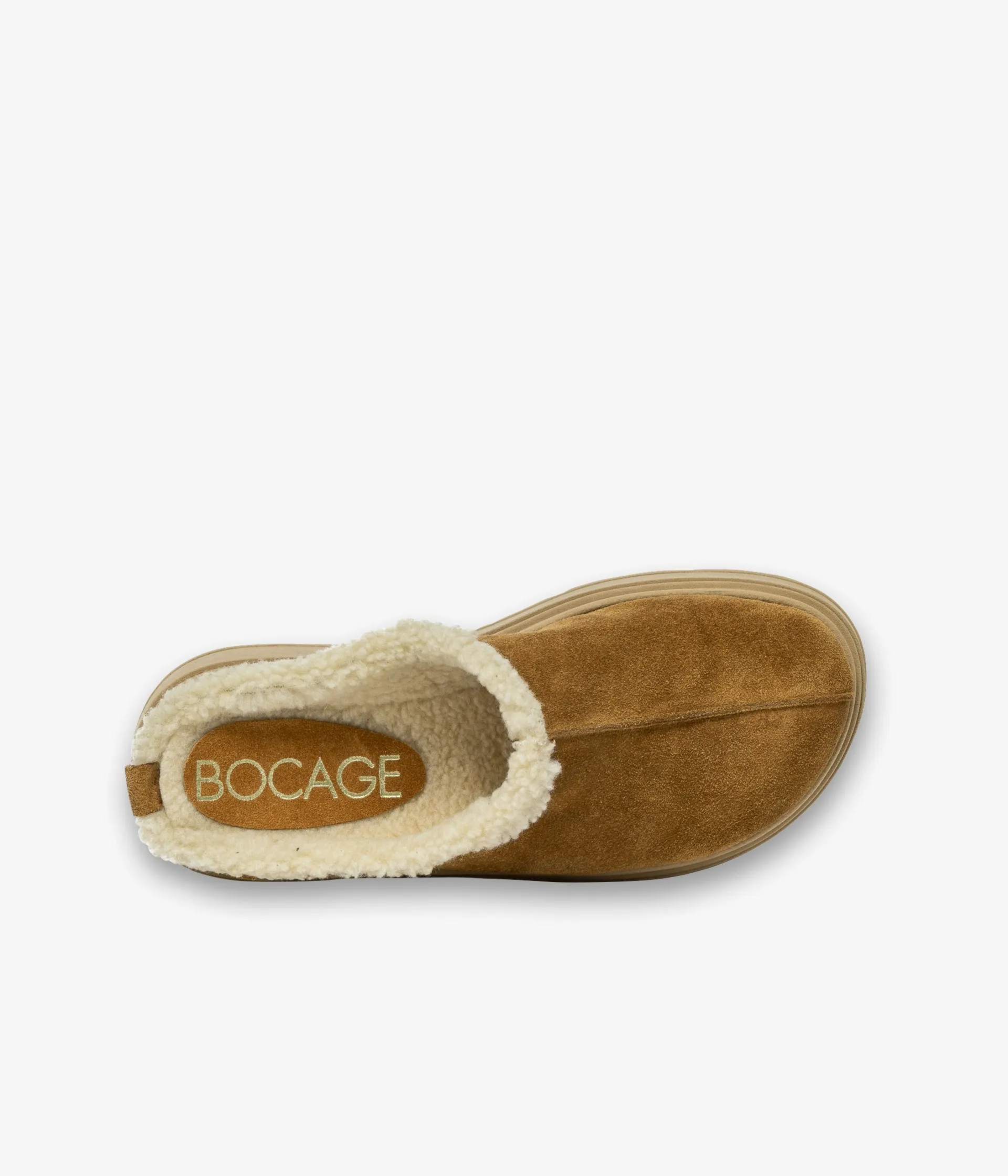 Hot SABOTS ANINA COGNAC Femme Mocassins