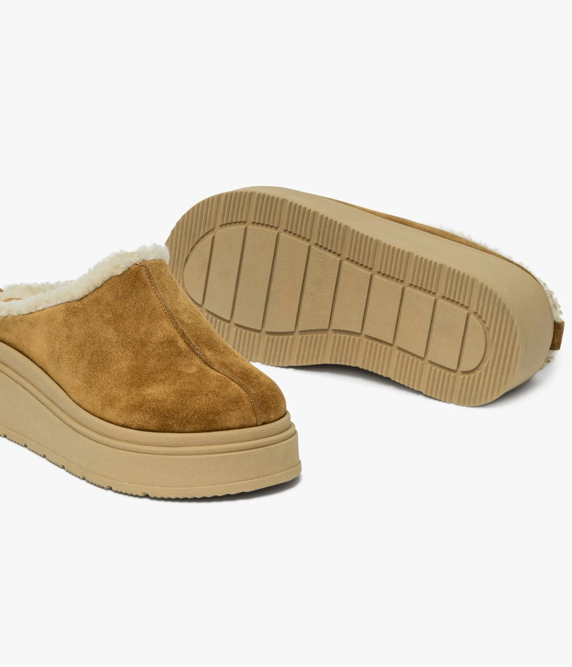 Hot SABOTS ANINA COGNAC Femme Mocassins