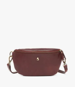 Sale SAC BANANE ALBANOX CHATAIGNE Femme Sacs Banane|Sacs À Bandoulière