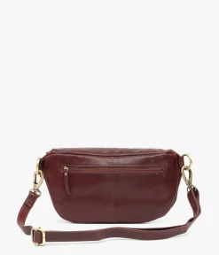 Sale SAC BANANE ALBANOX CHATAIGNE Femme Sacs Banane|Sacs À Bandoulière