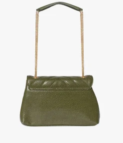 SAC CLEMENCE KAKI Femme Sacs Porté Épaule|Sacs À Bandoulière