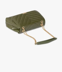 SAC CLEMENCE KAKI Femme Sacs Porté Épaule|Sacs À Bandoulière