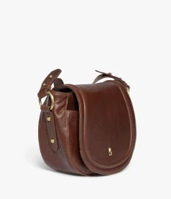 Discount SAC COMETE COGNAC Femme Sacs À Bandoulière