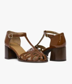 Hot SALOMÉ DONATELLA COGNAC Femme Escarpins