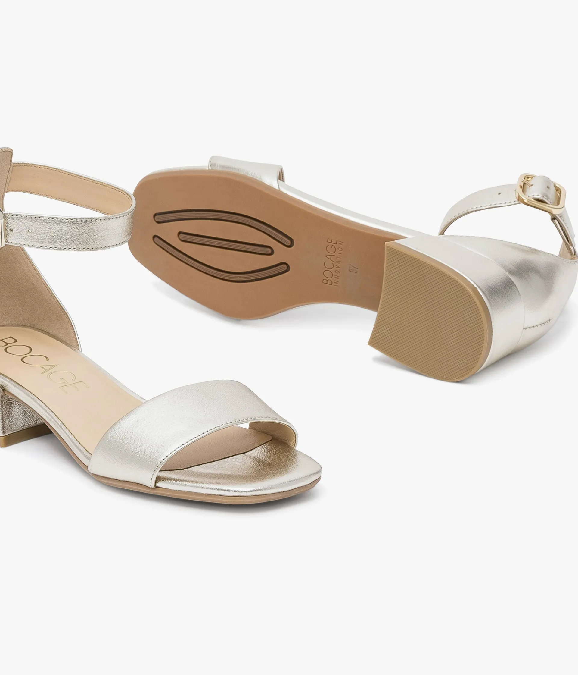 Online SANDALE GRETA PLATINE Femme Sandales