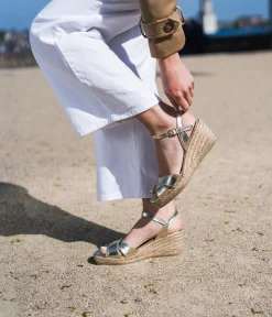 Online SANDALE HELING PLATINE Femme Sandales