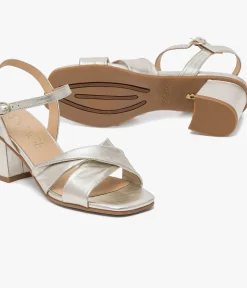 Hot SANDALE HISTY PLATINE Femme Sandales