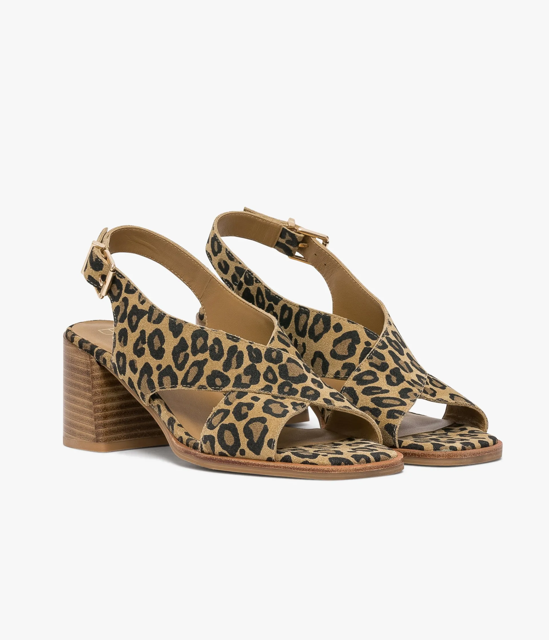 Clearance SANDALE HORSA LEOPARD Femme Sandales
