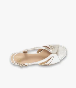 SANDALE JOLLIE PLATINE Femme Sandales