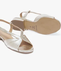 SANDALE JOLLIE PLATINE Femme Sandales