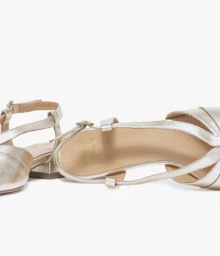 SANDALE JOLLIE PLATINE Femme Sandales