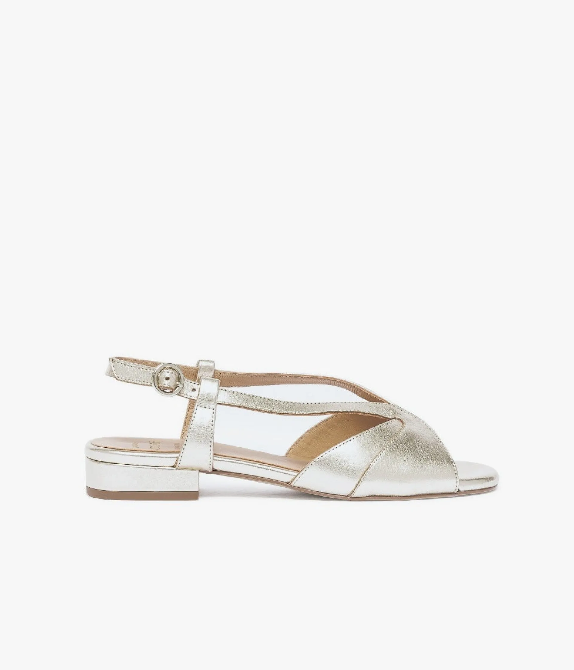 SANDALE JOLLIE PLATINE Femme Sandales