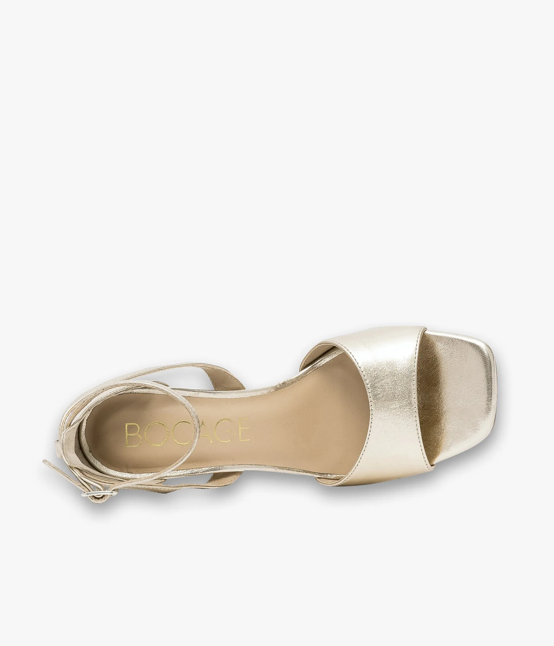 New SANDALE PASCALINE PLATINE Femme Sandales