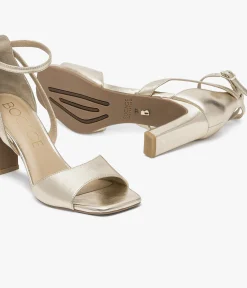 New SANDALE PASCALINE PLATINE Femme Sandales