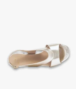 Hot SANDALE POESIE PLATINE Femme Sandales