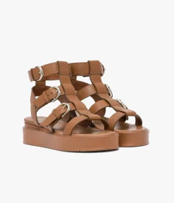 Online SANDALE RANDA COGNAC Femme Sandales